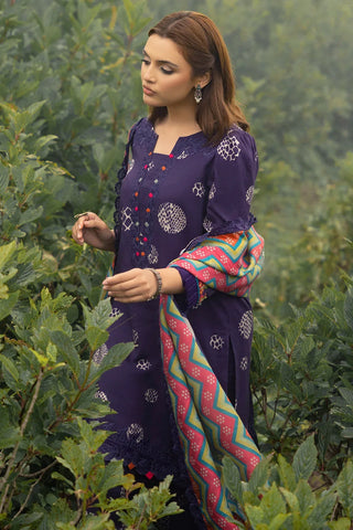 CHARIZMA - 3PC KARANDI PRINTED SHIRT WITH PRINTED DUPATTA AND TROUSER - HZG1858 CHARIZMA - 3PC KARANDI PRINTED SHIRT WITH PRINTED DUPATTA AND TROUSER - HZG1858