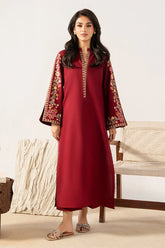 BATIK - 2PC DHANAK EMBROIDERED SHIRT WITH TROUSER - HZG2606