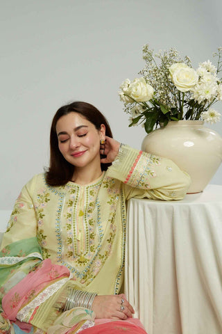 ZARA SHAH JAHAN - 3PC LAWN EMBROIDERED SHIRT WITH ORGANZA PRINTED DUPATTA AND TROUSER - HZG1554 ZARA SHAH JAHAN - 3PC LAWN EMBROIDERED SHIRT WITH ORGANZA PRINTED DUPATTA AND TROUSER - HZG1554