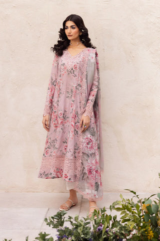 IZNIK - 3PC LAWN PRINTED SHIRT WITH CHIFFON PRINTED DUAPTTA AND TROUSER - HZG2201
