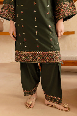 BATIK - 2PC LAWN EMBROIDERED SHIRT AND EMBROIDERED TROUSER - HZG2140
