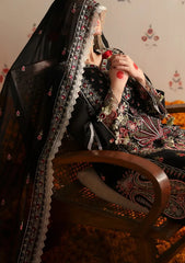MAHNUR - 3PC LAWN EMBROIDERED SHIRT WITH CHIFFON EMBROIDERED DUPATTA AND TROUSER - HZG2670