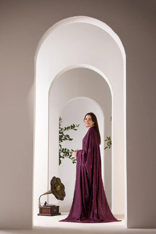 SOBIA NAZIR - 3PC LAWN EMBROIDERED SHIRT WITH CHIFFON EMBROIDERED DUPATTA AND TROUSER - HZG2044