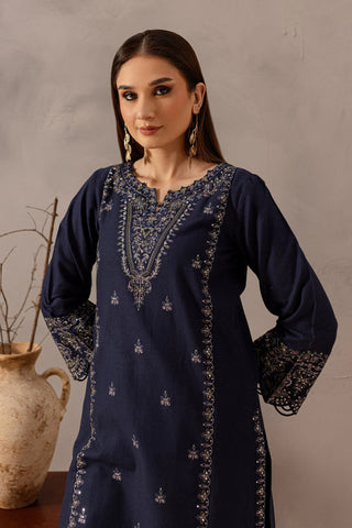 BATIK - 2PC LAWN EMBROIDERED SHIRT AND EMBROIDERED TROUSER - HZG2142