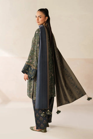 BAROQUE - 3PC VISCOSE PRINTED SHIRT WITH VISCOSE PRINTED DUPATTA AND TROUSER - HZU2520