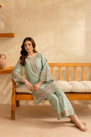 BATIK - 2PC LAWN SEQUIN EMBROIDERED SHIRT AND SEQUIN EMBROIDERED TROUSER - HZG2141