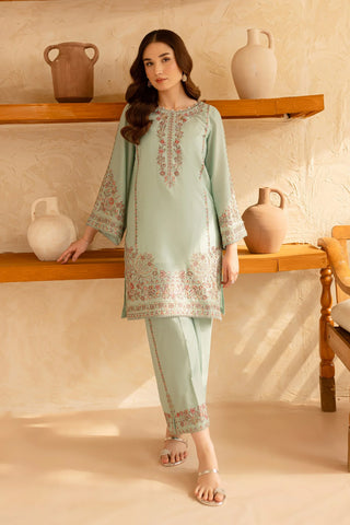 BATIK - 2PC LAWN SEQUIN EMBROIDERED SHIRT AND SEQUIN EMBROIDERED TROUSER - HZG2141