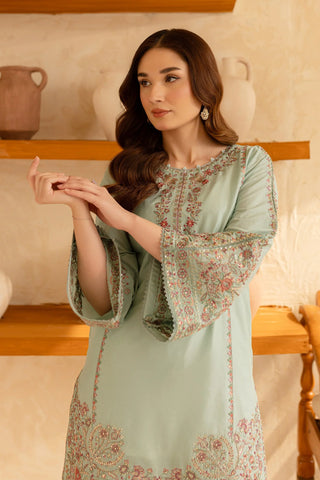 BATIK - 2PC LAWN SEQUIN EMBROIDERED SHIRT AND SEQUIN EMBROIDERED TROUSER - HZG2141