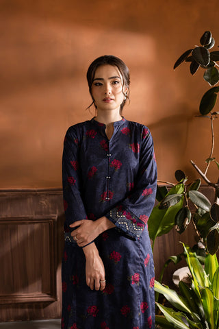 BATIK - 2PC KARANDI PRINTED SHIRT WITH KARANDI PRINTED TROUSER - HZG1816