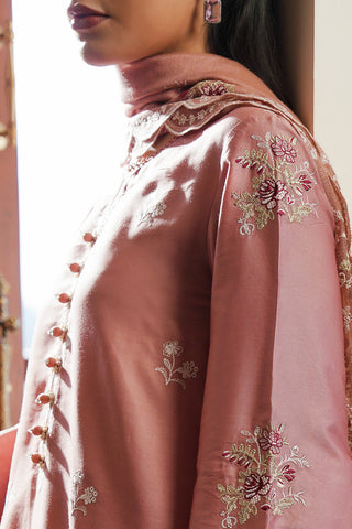 CROSS STITCH - 3PC LAWN EMBROIDERED SHIRT WITH CHIFFON EMBROIDERED DUPATTA AND TROUSER - HZG1892