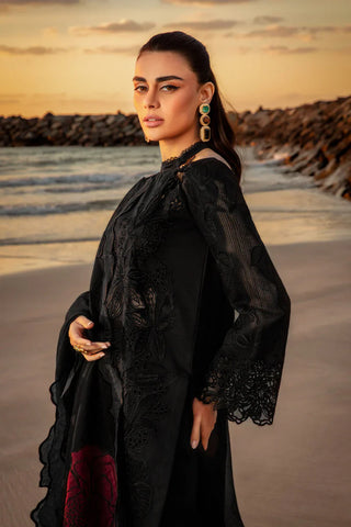 RANG RASIYA - 3PC LAWN EMBROIDERED SHIRT WITH ORGANZA EMBROIDERED DUPATTA AND TROUSER - HZG2162