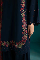 BATIK - 3PC LAWN EMBROIDERED SHIRT WITH CHIFFON PRINTED DUPATTA AND TROUSER - HZG2694