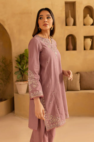 BATIK - 2PC LAWN EMBROIDERED SHIRT AND EMBROIDERED TROUSER - HZG2190