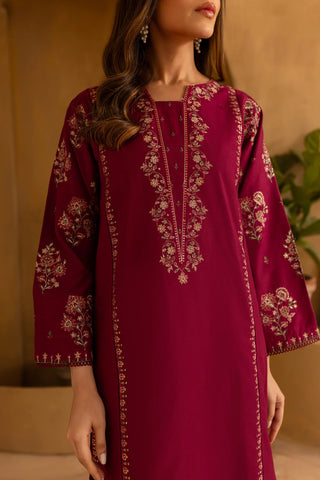 BATIK - 2PC LAWN EMBROIDERED SHIRT AND EMBROIDERED TROUSER - HZG2111