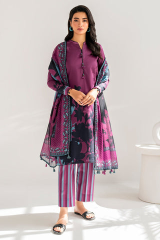 JAZMIN - 3PC KARANDI PRINTED SHIRT WITH KARANDI PRINTED DUAPTTA AND TROUSER - HZG1919