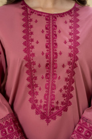 LAZULI - 2PC KHADDAR EMBROIDERED SHIRT AND TROUSER - HZU2467
