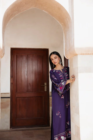 BATIK - 2PC DHANAK EMBROIDERED SHIRT AND TROUSER - HZG1795