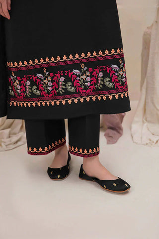 JAZMIN - 2PC DHANAK EMBROIDERED SHIRT AND EMBROIDERED TROUSER - HZG2386