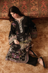 ETHNC - 2PC DHANAK EMBROIDERED SHIRT WITH TROUSER - HZG3184