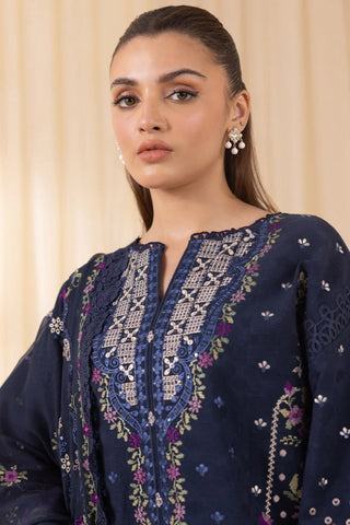 SAPPHIRE - 3PC LAWN EMBROIDERED SHIRT WITH CHIFFON EMBROIDERED DUPATTA AND TROUSER - HZG2094