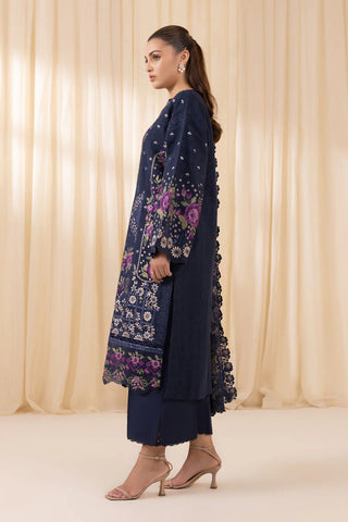 SAPPHIRE - 3PC LAWN EMBROIDERED SHIRT WITH CHIFFON EMBROIDERED DUPATTA AND TROUSER - HZG2094