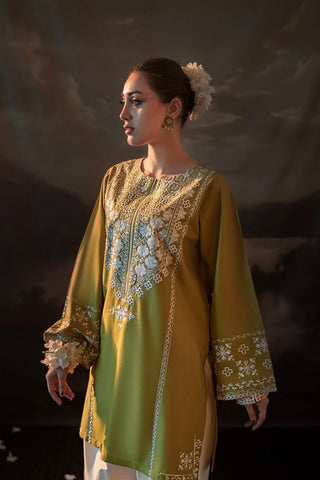 URGE - 2PC LAWN EMBROIDERED SHIRT AND EMBROIDERED TROUSER - HZG2143