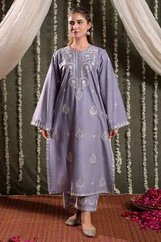 URGE - 2PC LAWN EMBROIDERED SHIRT AND EMBROIDERED TROUSER - HZG2145